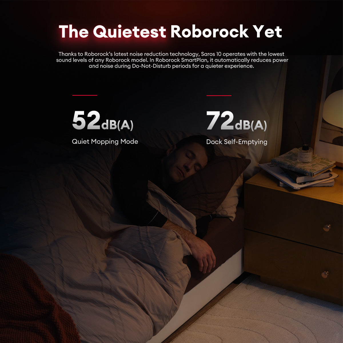 New Launch Roborock Saros 10 Robot Vacuum White