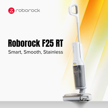 New Launch Roborock F25 RT Wet & Dry Robot Vacuum Cleaner White