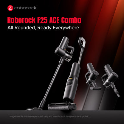 New Launch Roborock F25 ACE Combo Wet and Dry Cordless Vacuum Cleaner