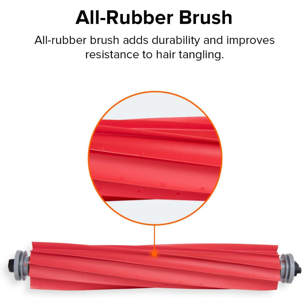 Roborock Vacuum Cleaner Roller Brush Replacement Parts Rubber Main Brush Qrevo Series