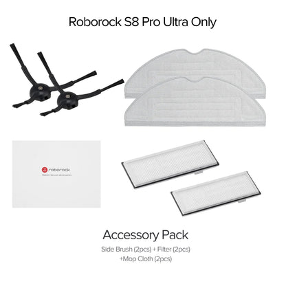 Roborock S8 Pro Ultra Robot Vacuum Cleaner Accessories